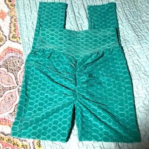 Tiktok teal leggings